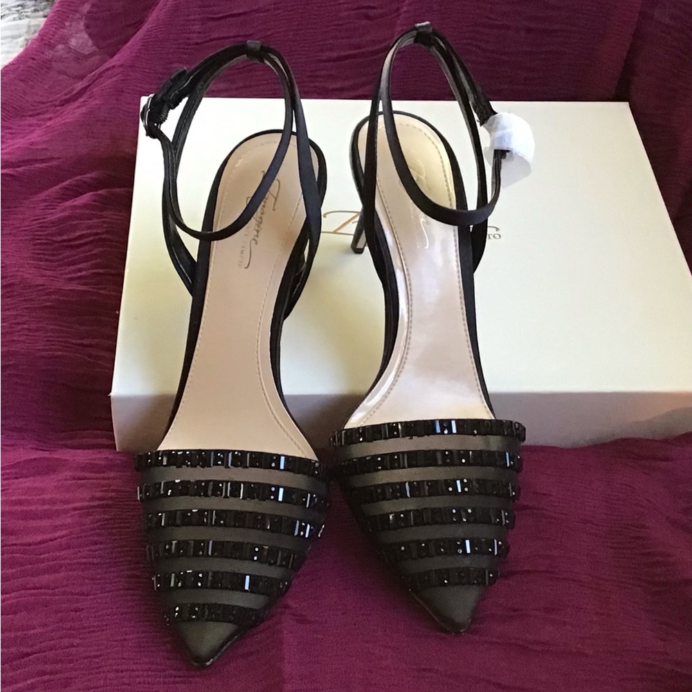*New* with box Vince Camuto Imagine IM Michael, fine mesh and beaded shoes! - Picture 7 of 10